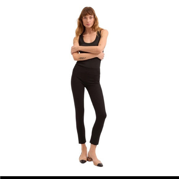 Veronica Beard Scuba Slum fit cropped Pants - Picture 3 of 7